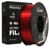 Filament PETG 1.75mm 1kg Roșu Transparent - TonerHub compatibil