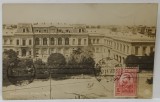 BUCURESTI , PALATUL REGAL , FOTOGRAFIE FORMAT CARTE POSTALA , INCEPUT DE SECOL XX