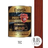 Lazura lemn ESTETIK PROFI 0.8L TEC, protectie avansata UV