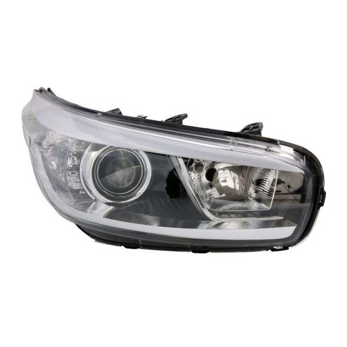 Far Kia Ceed, 06.2012-, partea Dreapta, electric, tip bec H7+H7, cu motoras, Depo