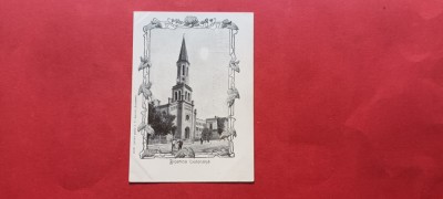 Bucuresci Bucuresti Bukarest Biserica Luterana Art Nouveau floral foto