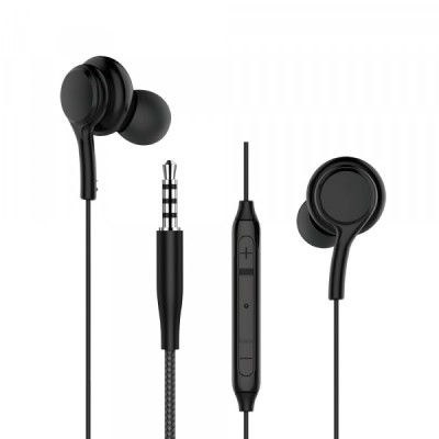 Handsfree 3.5mm WiWu EB310, Negru foto