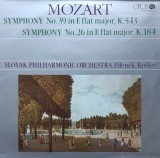 Disc vinil, LP. SYMPHONY NO. 39 IN E FLAT MAJOR, K. 543. SYMPHONY NO. 26 IN E FLAT MAJOR, K. 184-MOZART-271523, OPUS