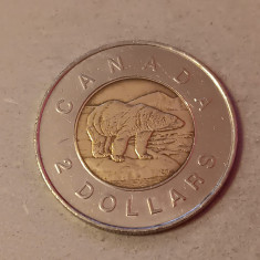 M3 C50 - Moneda foarte veche - Canada - 2 dolari - 1996