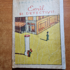 carte pentru copii - emil si detectivii - din anul 1958