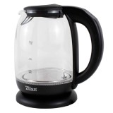 Fierbator electric sticla 1.7L cu iluminare LED si control temperatura 2200W