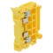 Conector de Imbinare ?ine 0,5-4mm2 2 Borne Galben TS35