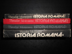 THEODOR MOMMSEN - ISTORIA ROMANA 4 volume foto