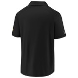 Pittsburgh Penguins tricou polo Authentic Rinkside Performance black - XXL