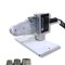 Plita PPR Elprom EPPT-1250, 1250W, 3 bacuri, aparat lipit tevi