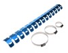 Protectie Toba Universala Motocross/Enduro Albastra + Coliere - MX_NEW ABAEX008E