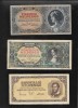 Set Ungaria 6 bancnote 10000 - 1 miliard milpengo 1946, Europa