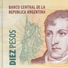 Bancnota Argentina 10 Pesos (2003) - P354 UNC ( serie N )