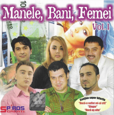 CD Manele, Bani, Femei, original foto