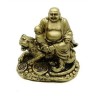 Statueta Feng Shui Tigru cu Buddha vesel - 8cm,FS204