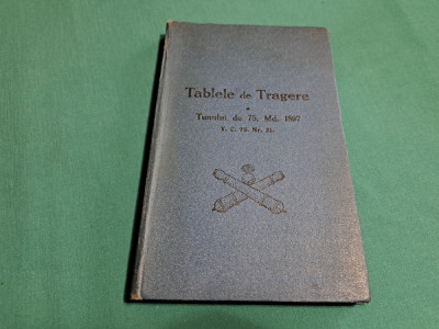 TABELE DE TRAGERE A TUNULUI DE 75, MD. 1897 * foto