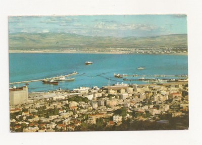 FA13 - Carte Postala- ISRAEL - Haifa, Cartierul portului circulata foto