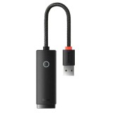 Adaptor retea Baseus Lite USB 2.0 la RJ45 10/100Mbps cu LED WKQX000001