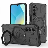 Husa pentru Samsung Galaxy A16 5G A166 / A16 4G A165, Techsuit, Carbon Shield Pro, Neagra