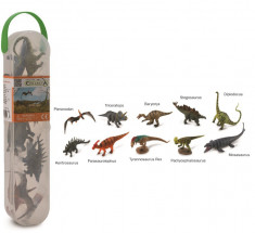 Cutie cu 10 minifigurine Dinozauri set 1 foto