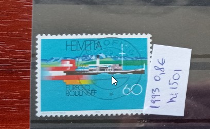 TS21 - Timbre serie - Elvetia - Helvetia 1993 Mi1501
