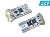 Set 2 Becuri LED W5W T10 12V Alb 6000K cu CANBUS, Fara Eroare Bord, VISION 58298