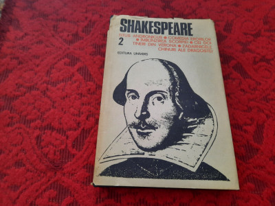 Shakespeare - Opere 2. Titus Andronicus. Comedia erorilor. Imblinzirea scorpiei foto