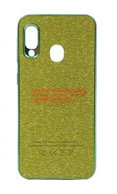 Toc TPU Leather Denim Huawei P smart Z Green foto