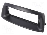Cadru radio 1 DIN negru Fiat 4CARMEDIA