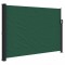 Copertina laterala retractabila, verde inchis, 140x600 cm