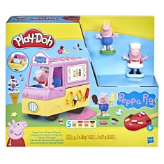 PLAY DOH PEPPA PIG SI MASINA DE INGHETATA foto