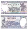 Rwanda 100 Franci 1989, Bancnota P-19 UNC, Africa