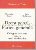 Cumpara ieftin Drept Penal. Partea Generala - Alexandru Boroi, Sorin Corlateanu