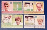 ST.VINCENT 1985 sport serie 8v PERECHE MNH, Nestampilat