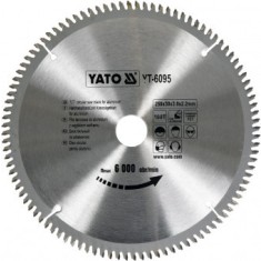 Panza fierastrau circular pentru Aluminiu, Yato YT-6095, 250x100Tx30x3mm