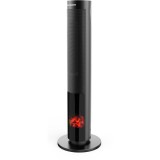 Radiator ceramic Heinner HCH-LF2000BK, Simulare flacara, Control tactil, Telecomanda, Negru