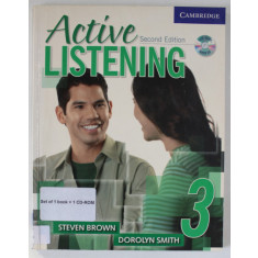 ACTIVE LISTENING , 3 by STEVEN BROWN and DOROLYN SMITH , 2007, LIPSA CD *