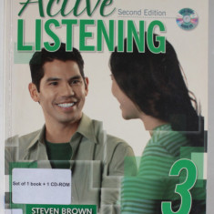 ACTIVE LISTENING , 3 by STEVEN BROWN and DOROLYN SMITH , 2007, LIPSA CD *