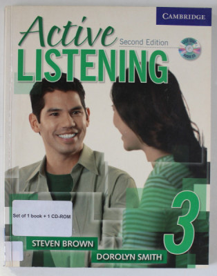 ACTIVE LISTENING , 3 by STEVEN BROWN and DOROLYN SMITH , 2007, LIPSA CD * foto