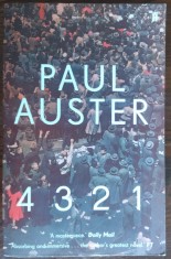 PAUL AUSTER - 4 3 2 1 (FABER AND FABER, LONDON 2017) [LB. ENGLEZA / 1070 pagini]