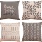 Huse de perna YLL 18x18, Huse de perna pentru canapea, Huse de perna decorative pentru exterior, set de 4 pentru canapea extensibila ?i ma?ina 18x18 i