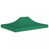 VidaXL Acoperiș pentru cort de petrecere, verde, 4 x 3 m, 270 g/m&sup2;