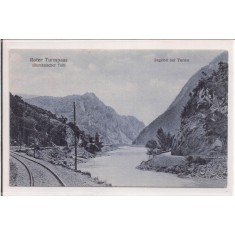 Carte postala necirculata din perioada interbelica Turnu