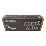 Creta alba Colorarte, set 100 buc