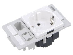 Placă frontală PHOENIX CONTACT CAT6A 8 poziții, cod 1054542