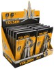 Cleste Multifunctional Tolsen, 102x46x23 mm, Otel 2Cr13, cu Husa - Unealta Universala, Surubelnite, Pila, Deschizator, Camping, Bricolaj