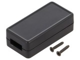 Carcasă USB 25mm x 50mm x 15,5mm ABS neagră