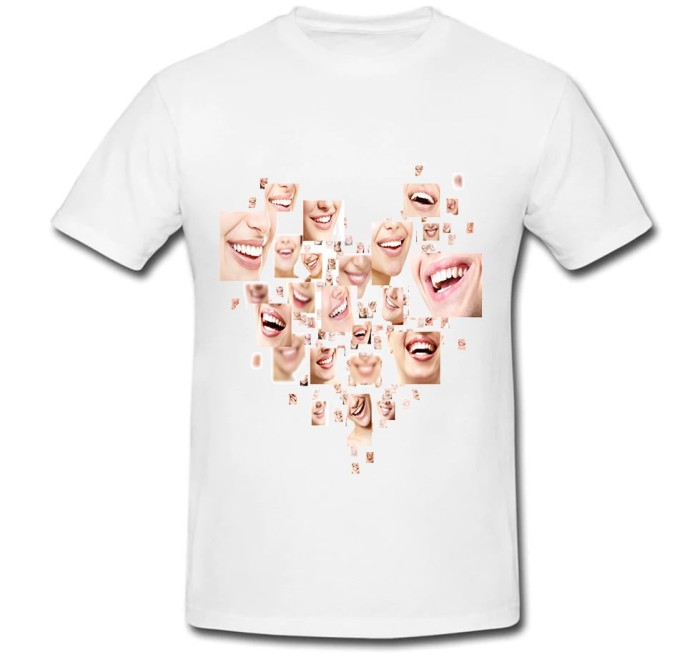 Tricou &quot; Beautiful smile &quot;