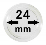 Capsule pentru monede - 10 buc. in cutie - 24 mm dimensiune intrare
