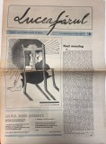 Revista Luceafarul nr. 6, 7 martie 1990, 16 pagini, format 42x30 cm, limba romana, coperti brosate